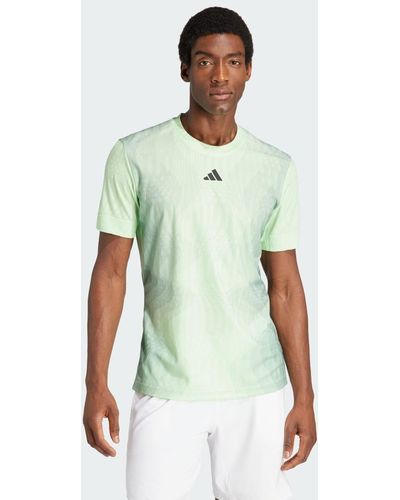 adidas Tennis Airchill Pro FreeLift T-Shirt - Grün