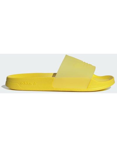 adidas Adilette Badslippers - Geel