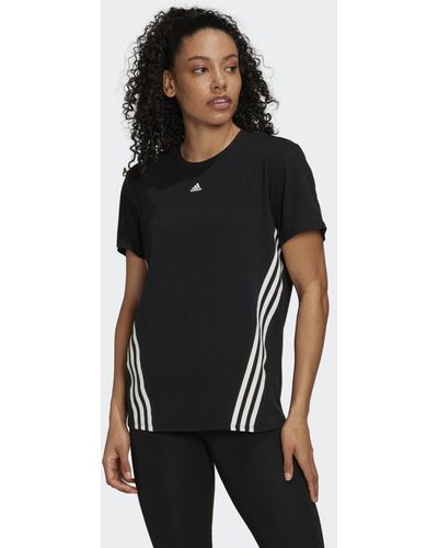 adidas T-Shirt Trainicons 3-Stripes - Nero