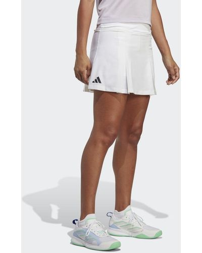 adidas Club Tennis Pleated Faldas - Blanco