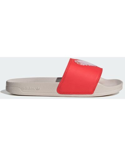 adidas Adilette Lite Slides - Rosso