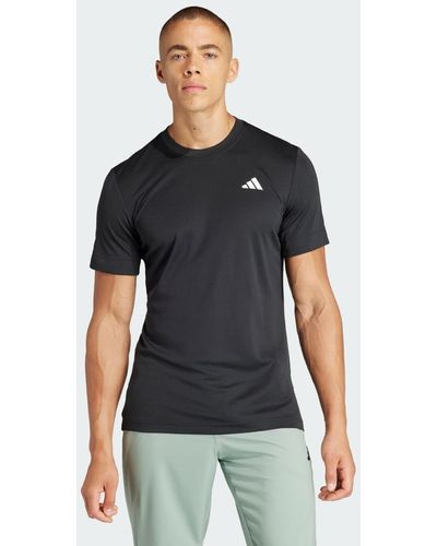 adidas Tennis FreeLift T-Shirt - Schwarz