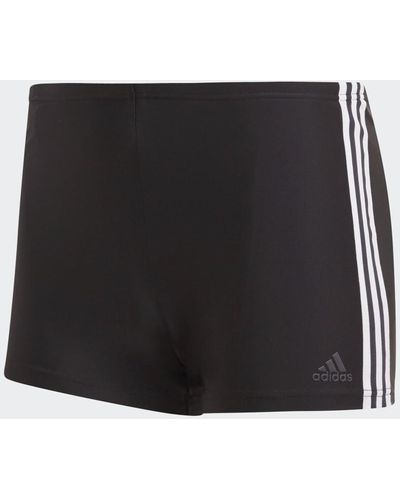 adidas 3-stripes Zwemboxer - Zwart
