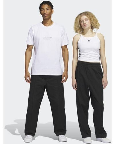 adidas Pintuck Hose – Genderneutral - Weiß