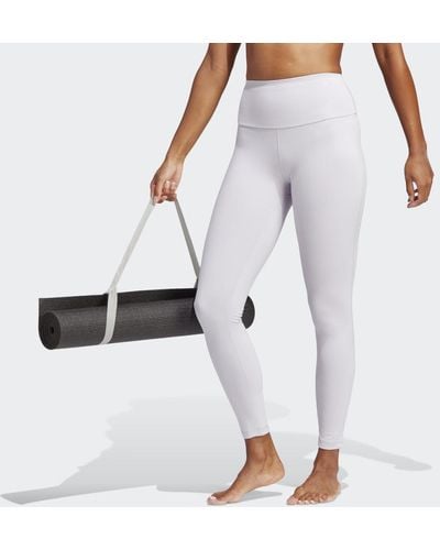 adidas Yoga Essentials High-waisted - Weiß