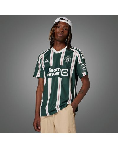 adidas Camiseta segunda equipación Manchester United 23/24 - Verde