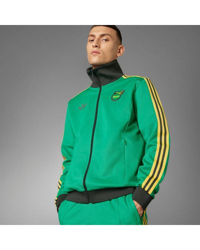 adidas Jamaika Beckenbauer Originals Jacke - Grün