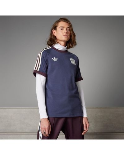 adidas Spanje Adicolor Classics 3-stripes T-shirt - Blauw