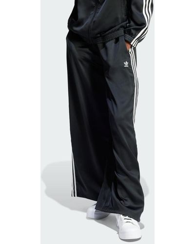 adidas Satin Wide Leg - Nero