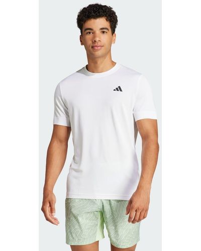 adidas Tennis FreeLift T-Shirt - Weiß