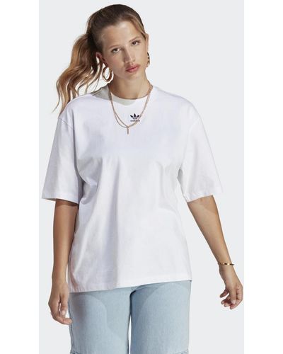 adidas T-shirt adicolor Essentials - Bianco