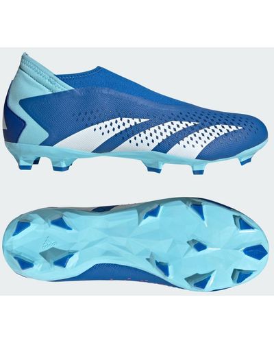 adidas Scarpe da calcio Predator Accuracy.3 Laceless Firm Ground - Blu