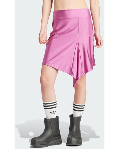 adidas Fashion Satin Miniskirt - Rosa