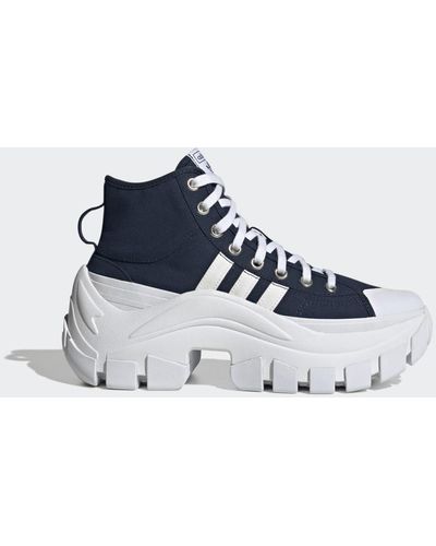 adidas Nizza Hi Xy22 Schoenen - Blauw