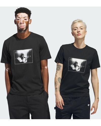 adidas T-shirt Nora Graphic Short Sleeve (Neutral) - Nero