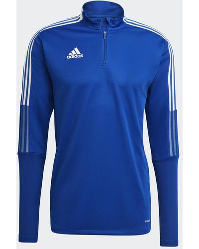 adidas Tiro 21 Training Sweater - Blauw