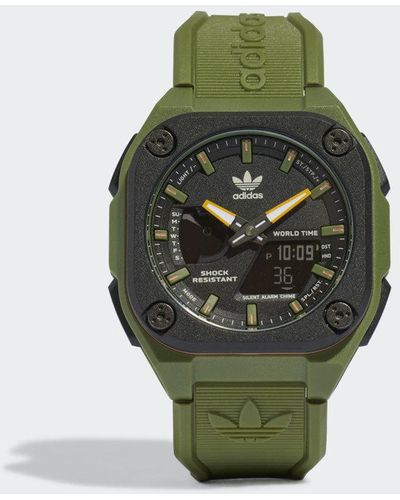 adidas City Tech One Horloge - Groen