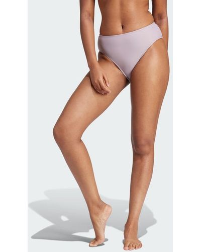 adidas Iconisea High-waist Bikinibroekje - Wit