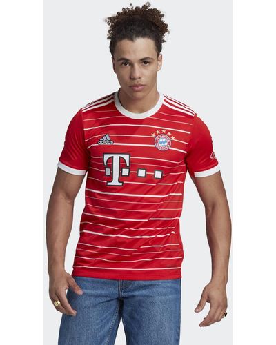 adidas FC Bayern München 22/23 Heimtrikot - Rot