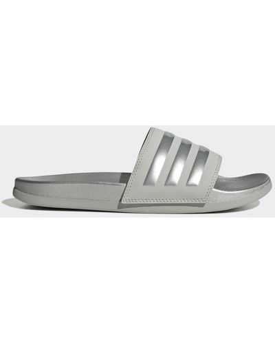 adidas Adilette Sandalias y Flip-Flops - Blanco