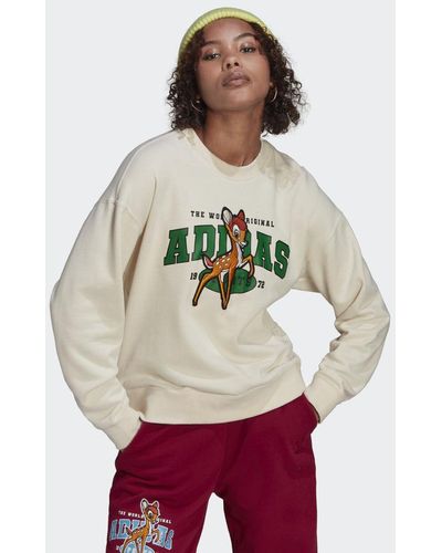 adidas Originals Disney Bambi Graphic Sweatshirt - Weiß