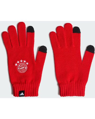 adidas Guanti FC Bayern München - Rosso