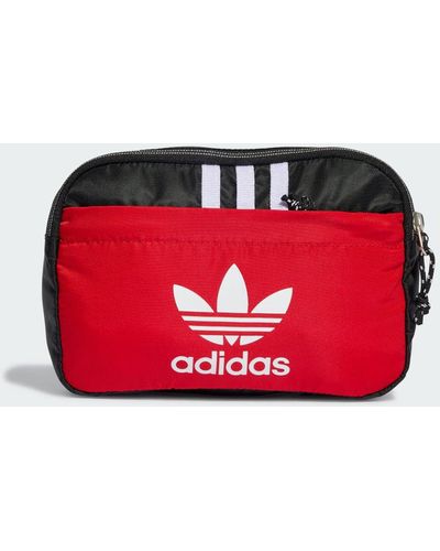 adidas Adicolor Archive Waist Tassen - Rood