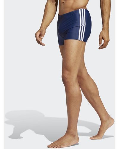 adidas Classic 3-stripes Swim Boxers - Blau