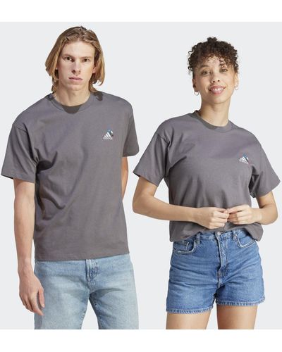 adidas Graphic T-Shirt – Genderneutral - Grau