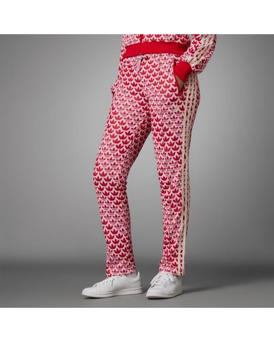 adidas Pantalón SST Adicolor 70s - Rojo