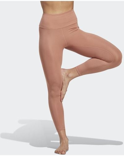 adidas Yoga Essentials High-Waisted Leggings - Natur
