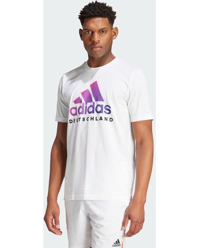 adidas Germany Dna Graphic T-shirt - White
