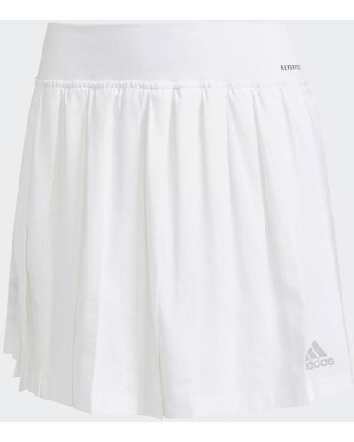 adidas Falda Club Tennis Pleated - Blanco