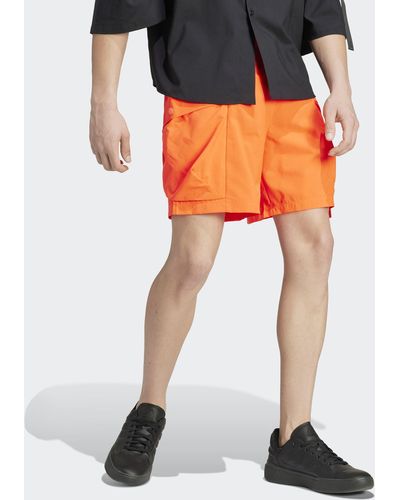 adidas City Escape Cargo Shorts - Orange
