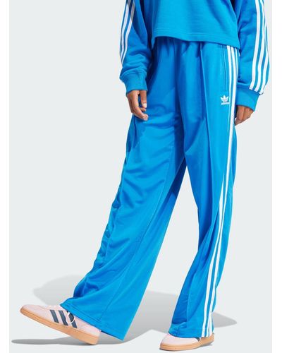 adidas Track pants Firebird Loose - Blu
