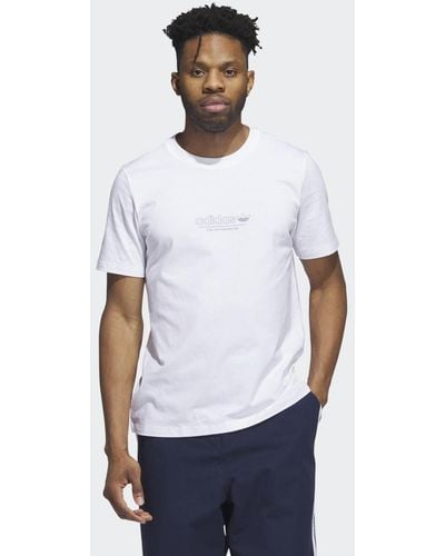 adidas 4.0 Strike Through T-Shirt - Weiß