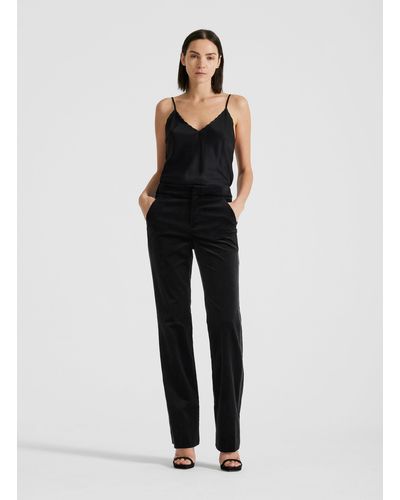 A.L.C. Ford Velvet Tailored Pant - Multicolor