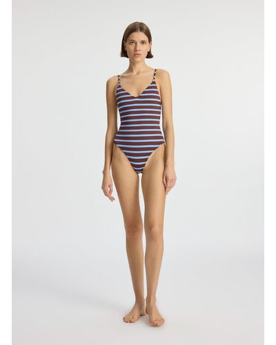 A.L.C. Cleo Scoop Swimsuit - White