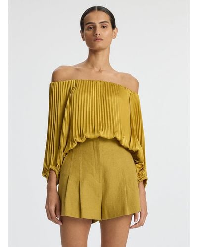 A.L.C. Sienna Top - Yellow