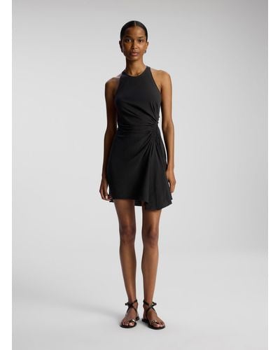 A.L.C. Rue Linen Mini Dress - Black