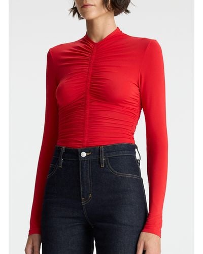 A.L.C. Ansel Jersey Top - Red