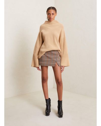 A.L.C. Rylee Mini Skirt - Natural