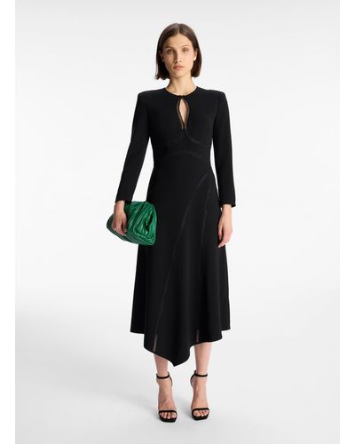 A.L.C. Xenia Midi Dress - Black