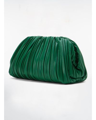 A.L.C. Romeo Pleated Vegan Leather Bag - Green