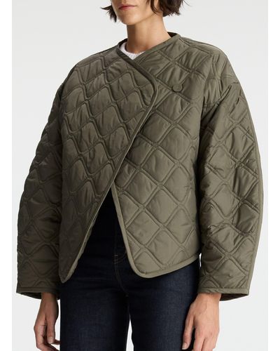 A.L.C. Emory Quilted Jacket - Brown