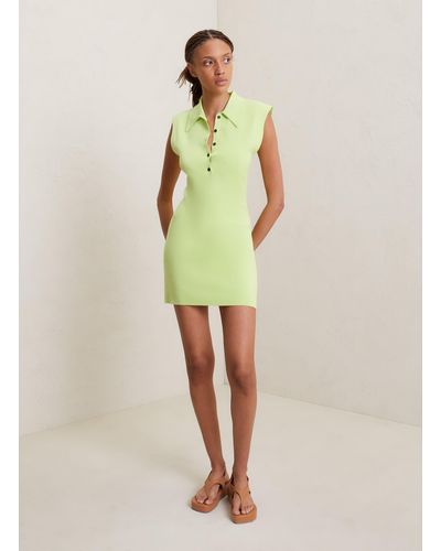 A.L.C. Taylor Ii Knit Mini Dress - Green