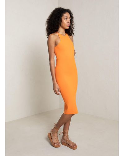 A.L.C. Pierce Knit Dress - Orange