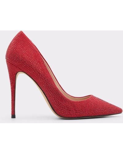 Ladies Aldo Morelina High-Heel Shoes w/ Faux-Pearl & Rhinestone Embell –  Main Street Estate Sales