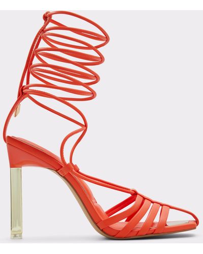 ALDO Red Sandals | Mercari