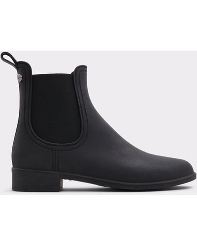 ALDO Womens Rain Boot - Black